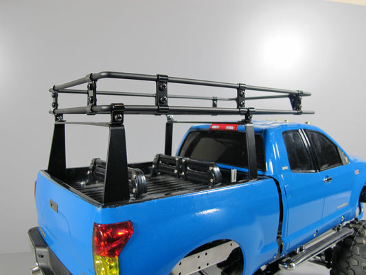 Add-On Steel Rear Cargo Bed Roof Tool Rack for Tamiya R/C Toy 1/10 Toyota Tundra Truck