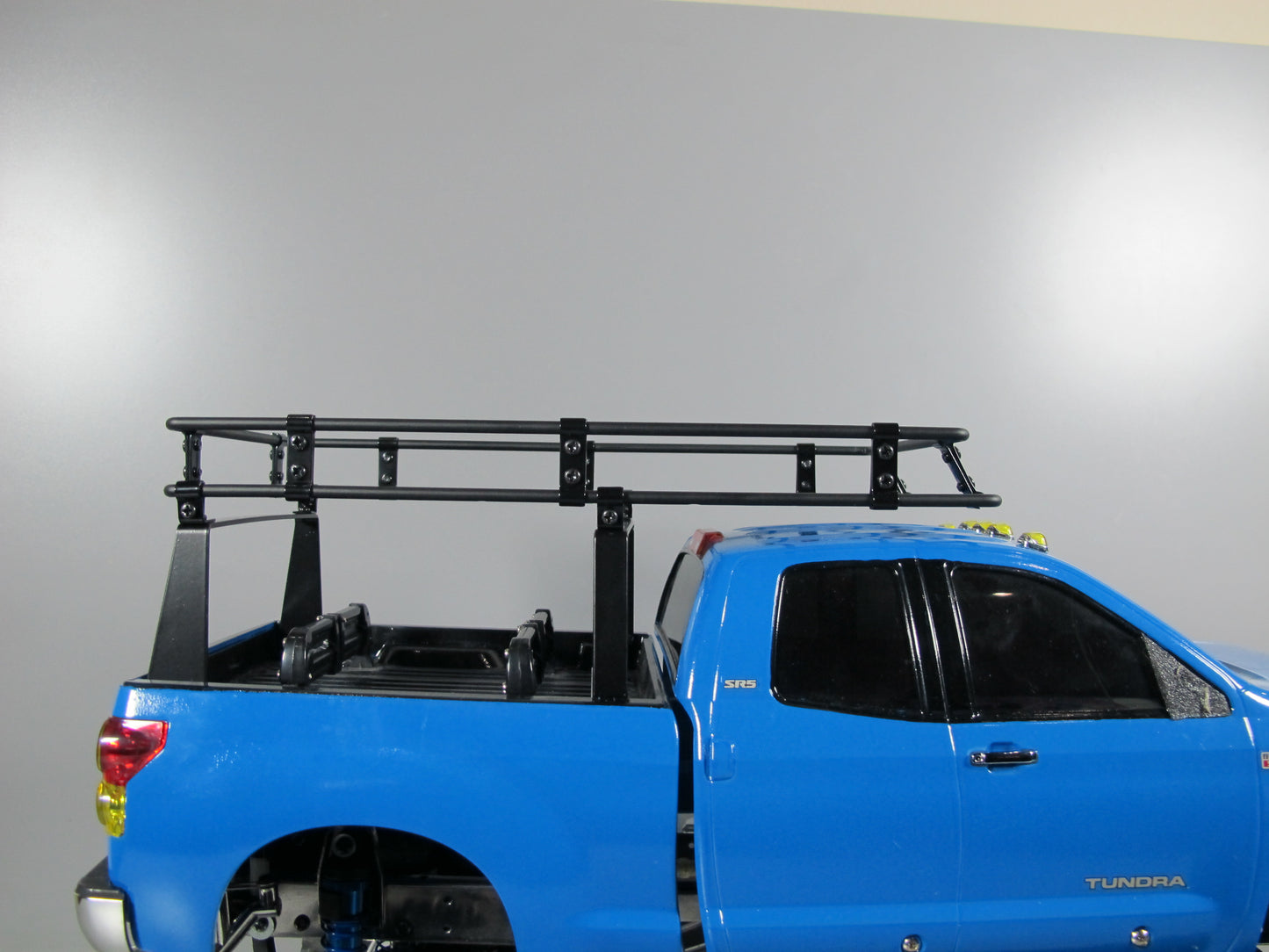 Add-On Steel Rear Cargo Bed Roof Tool Rack for Tamiya R/C Toy 1/10 Toyota Tundra Truck
