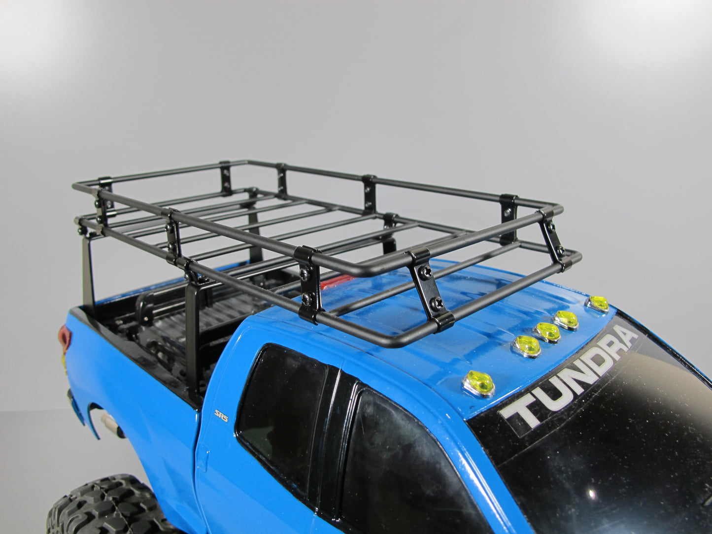Add-On Steel Rear Cargo Bed Roof Tool Rack for Tamiya R/C Toy 1/10 Toyota Tundra Truck