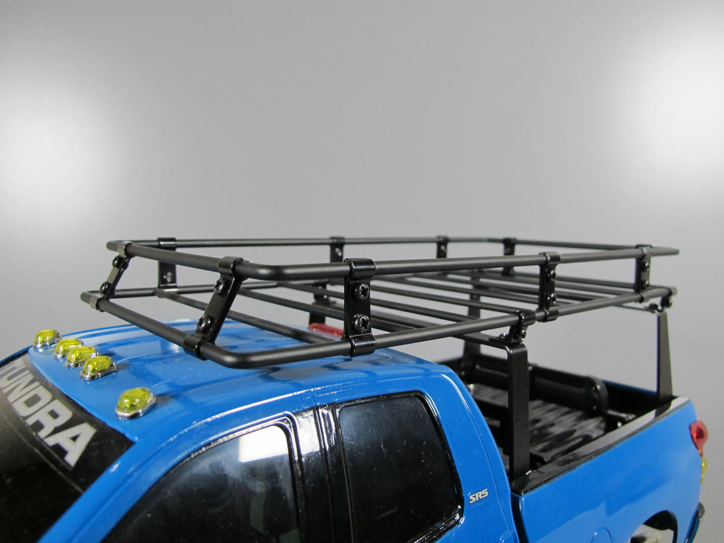 Add-On Steel Rear Cargo Bed Roof Tool Rack for Tamiya R/C Toy 1/10 Toyota Tundra Truck