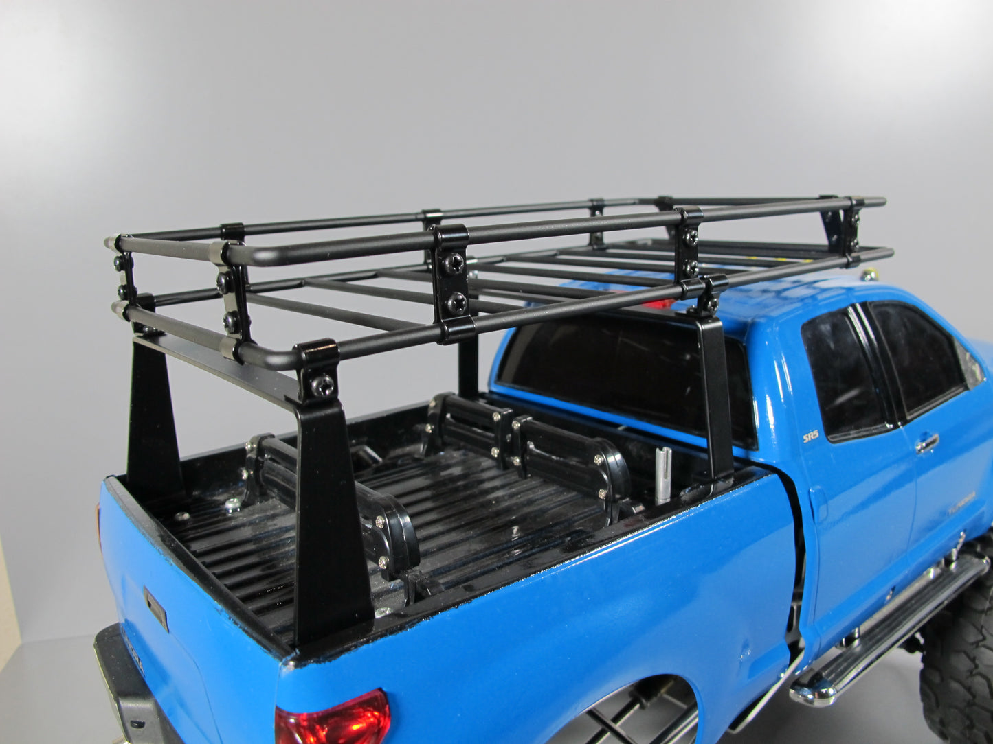 Add-On Steel Rear Cargo Bed Roof Tool Rack for Tamiya R/C Toy 1/10 Toyota Tundra Truck