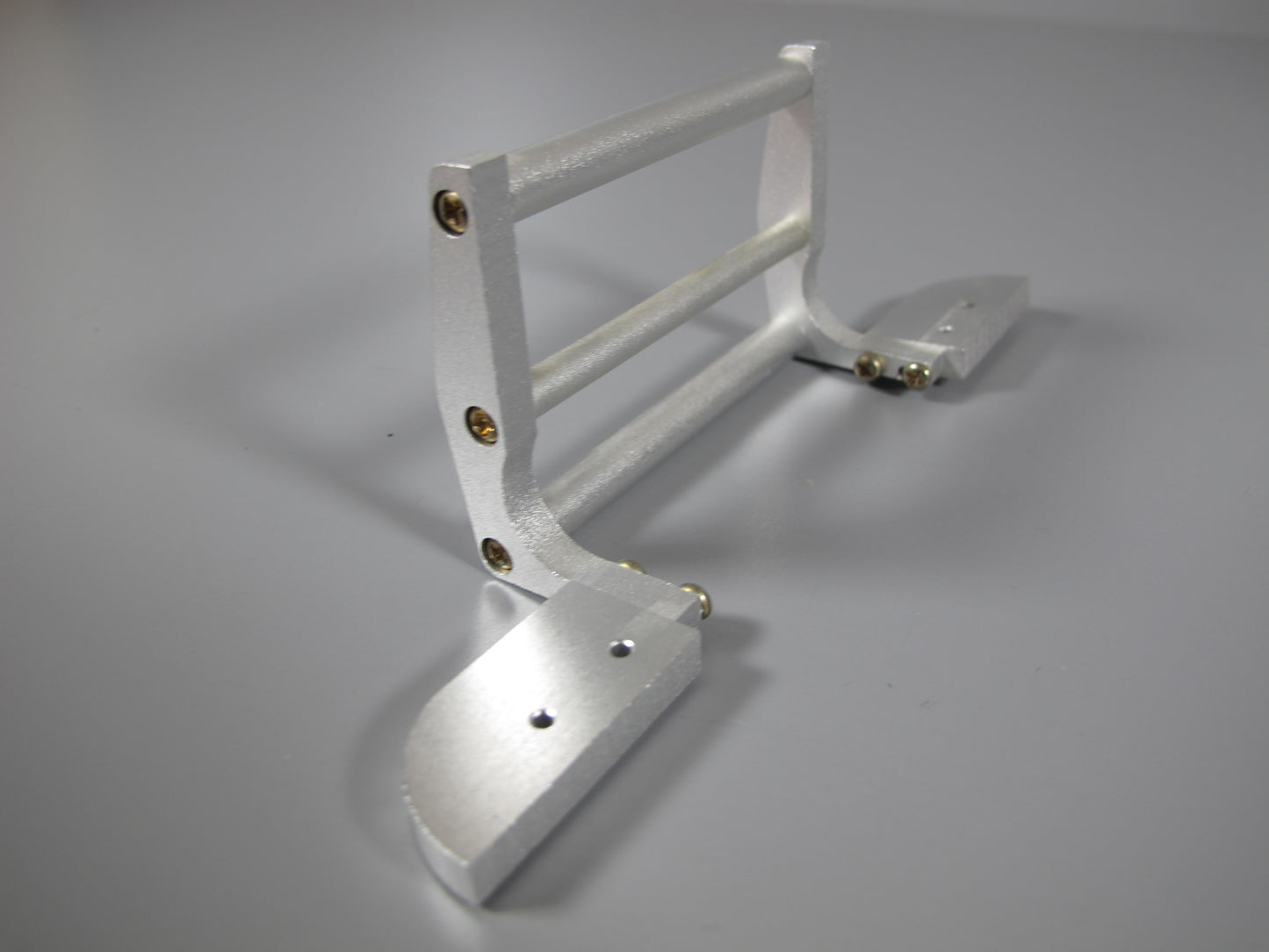 Aluminum Add-on Front Lower Bumper Bull Guard Mount for Tamiya R/C Toy 1/14 Scania Man TGX Knight Hauler Semi Truck