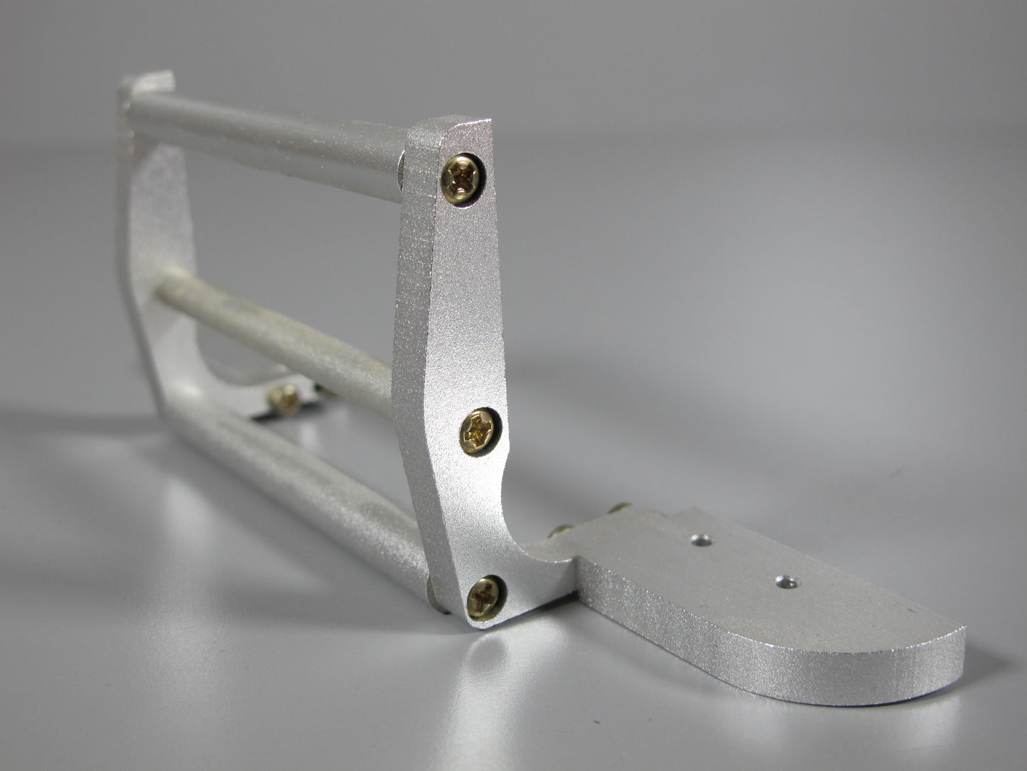 Aluminum Add-on Front Lower Bumper Bull Guard Mount for Tamiya R/C Toy 1/14 Scania Man TGX Knight Hauler Semi Truck