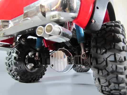 One Aluminum Axle Differential Cover Guard Tamiya R/C 1/10 Ford F350 F-350 Toyota Hilux Tundra