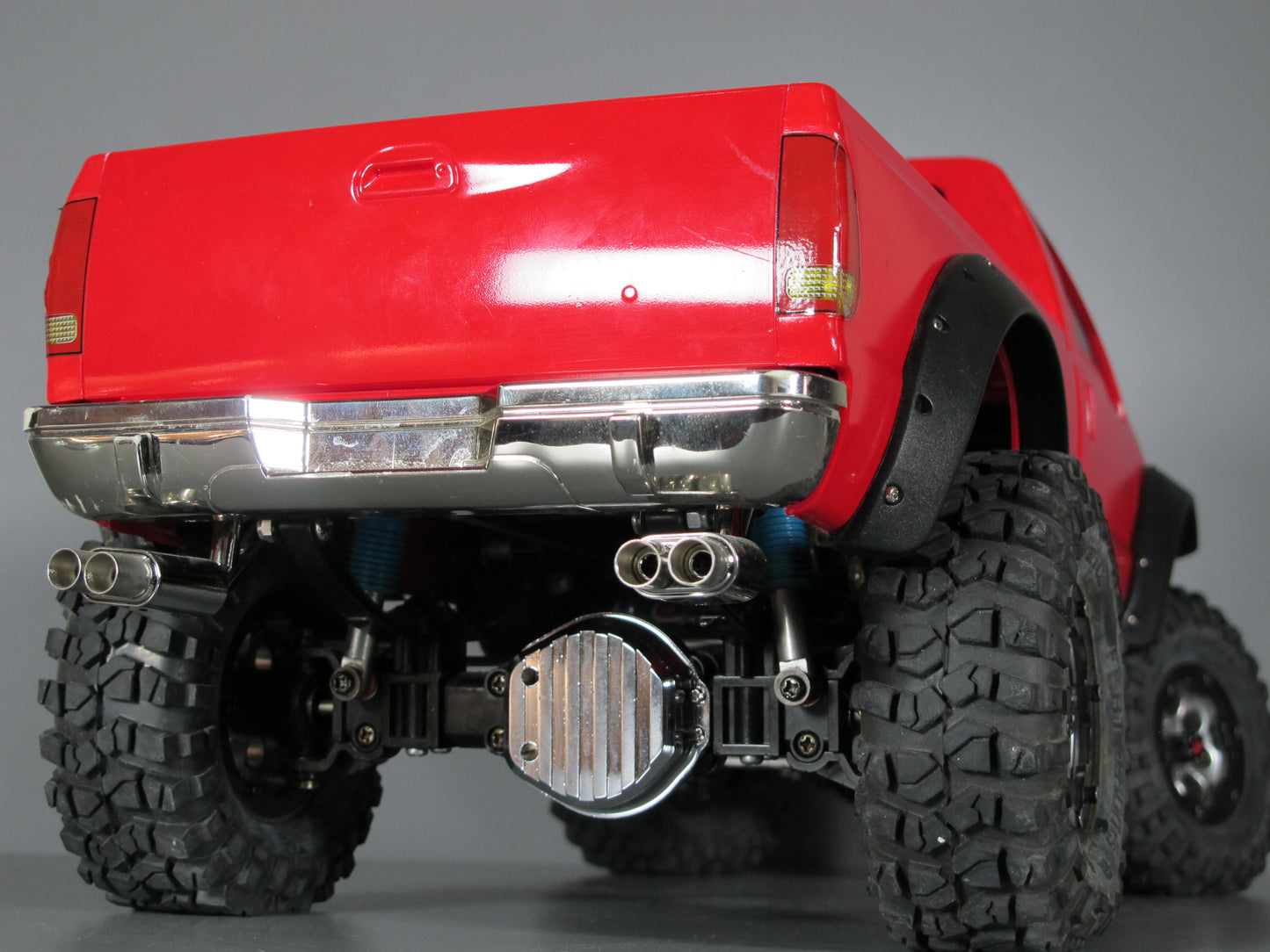 One Aluminum Axle Differential Cover Guard Tamiya R/C 1/10 Ford F350 F-350 Toyota Hilux Tundra