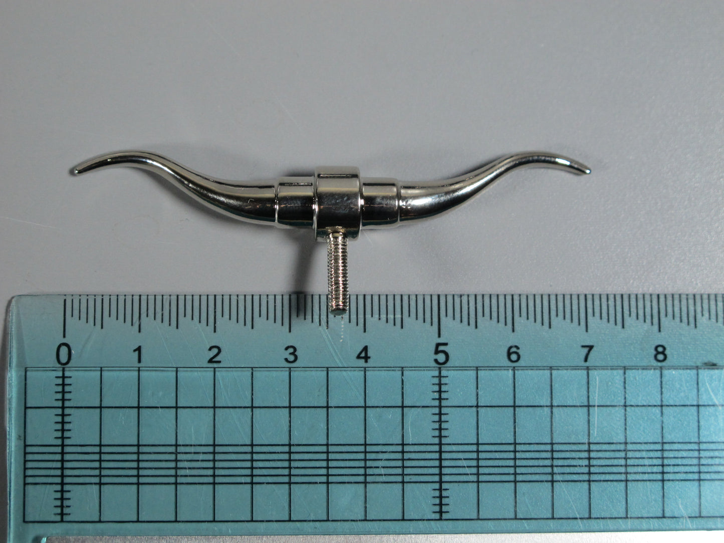 Front Hood Bull Horn Ornament Emblem for Tamiya 1/14 R/C "Toy" King Hauler Grand Hauler Aeromax Knight Hauler Cascadia Semi Truck
