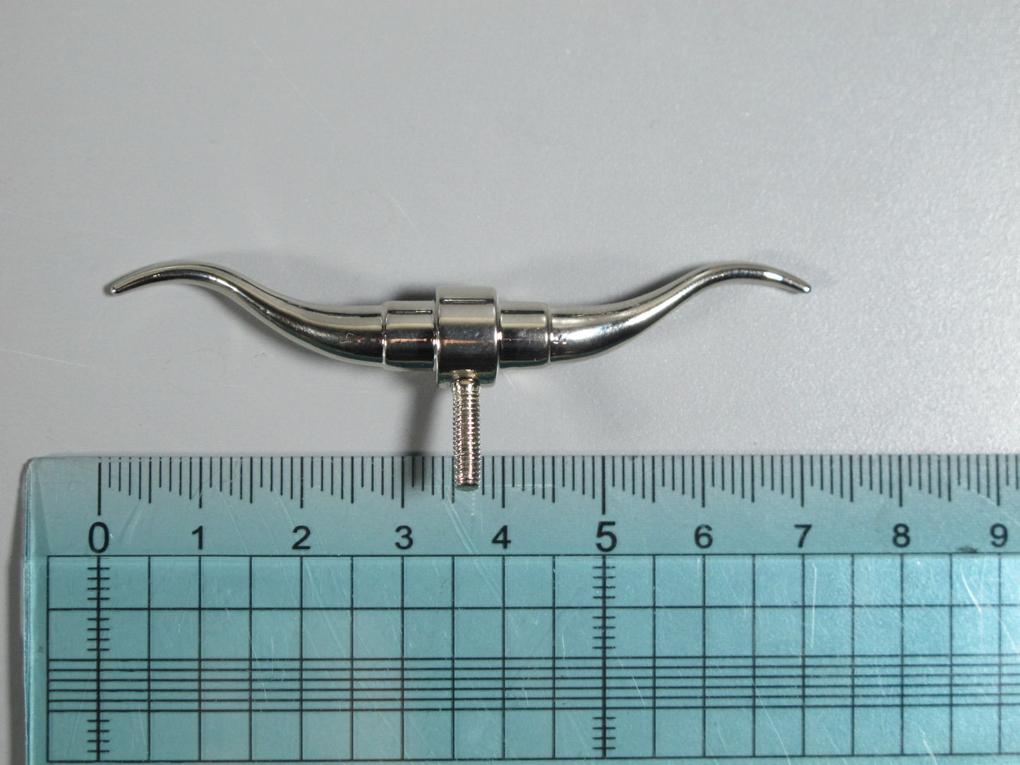 Front Hood Bull Horn Ornament Emblem for Tamiya 1/14 R/C "Toy" King Hauler Grand Hauler Aeromax Knight Hauler Cascadia Semi Truck