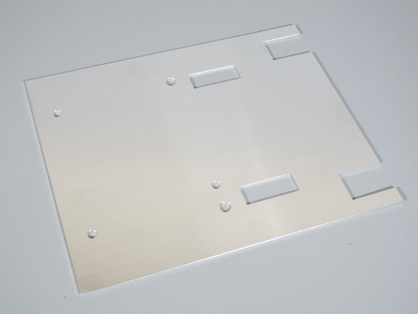 Aluminum Rear Trunk Bed Liner Top Cover Protection Plate Tamiya 1/10 Super Clodbuster Truck
