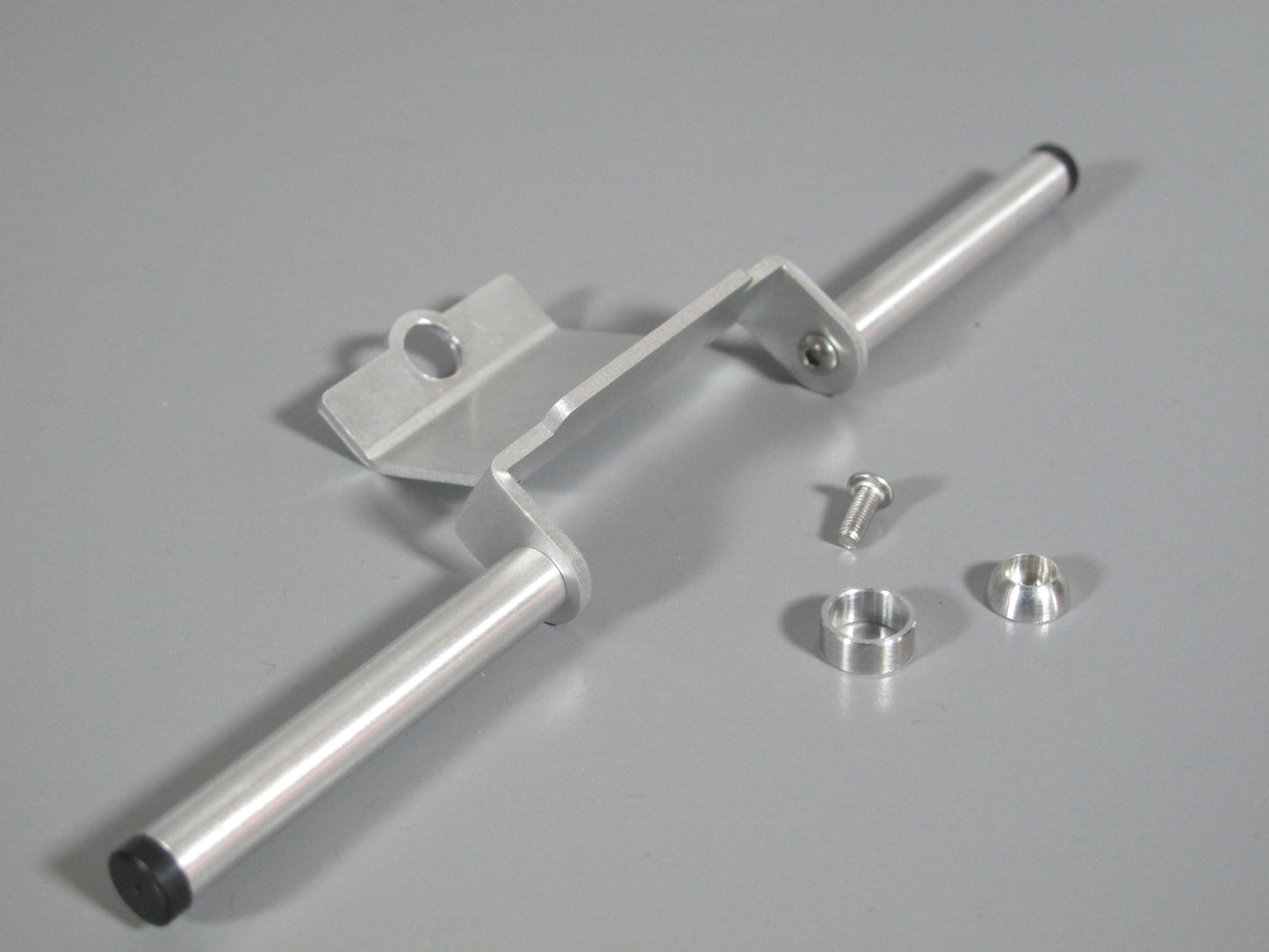 Aluminum Rear Bumper Mount Guard Protector Bar for Tamiya 1/10 CC01 Chassis Jeep Bronco Unimog Pajero
