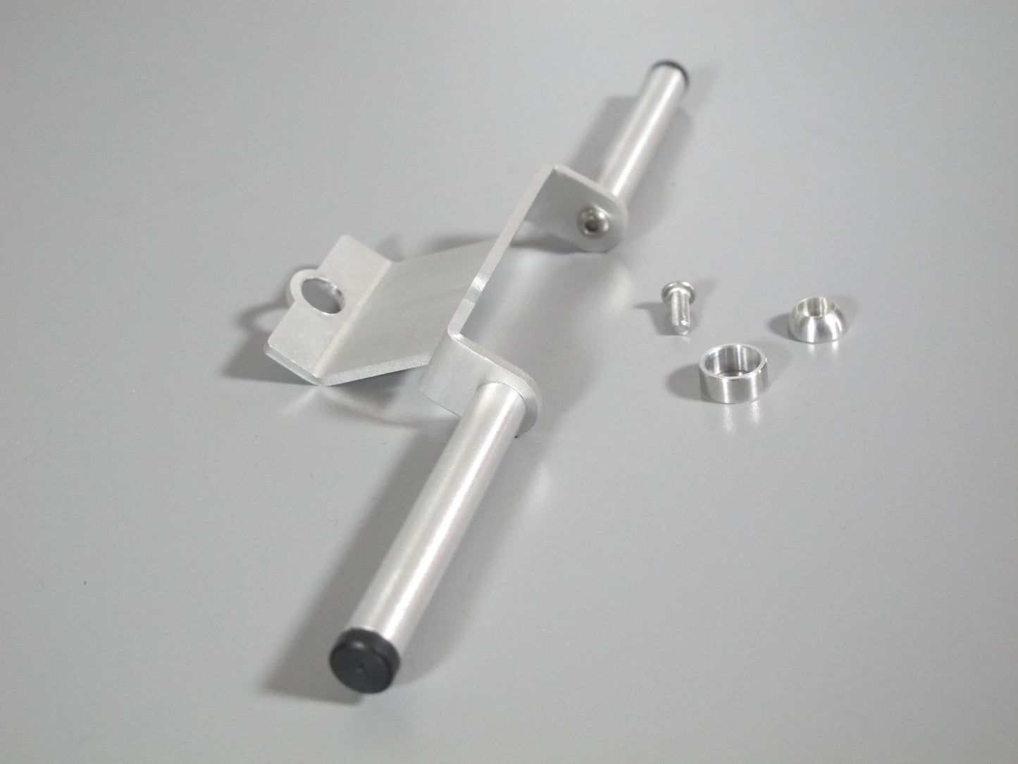 Aluminum Rear Bumper Mount Guard Protector Bar for Tamiya 1/10 CC01 Chassis Jeep Bronco Unimog Pajero