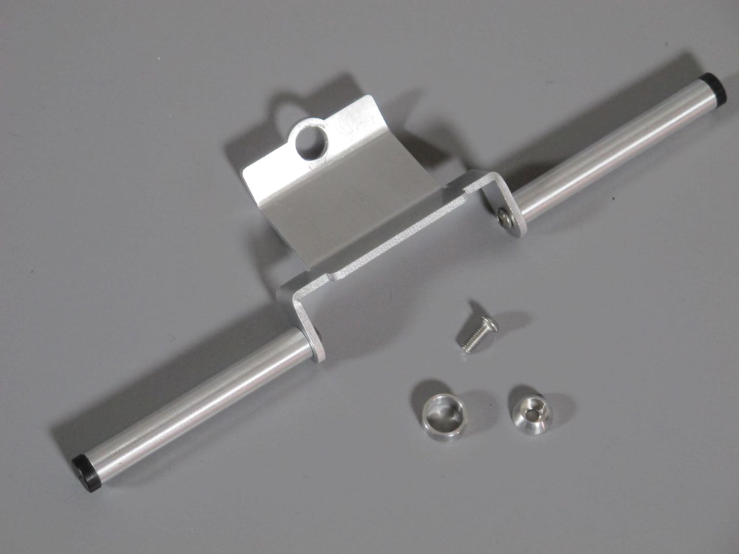 Aluminum Rear Bumper Mount Guard Protector Bar for Tamiya 1/10 CC01 Chassis Jeep Bronco Unimog Pajero