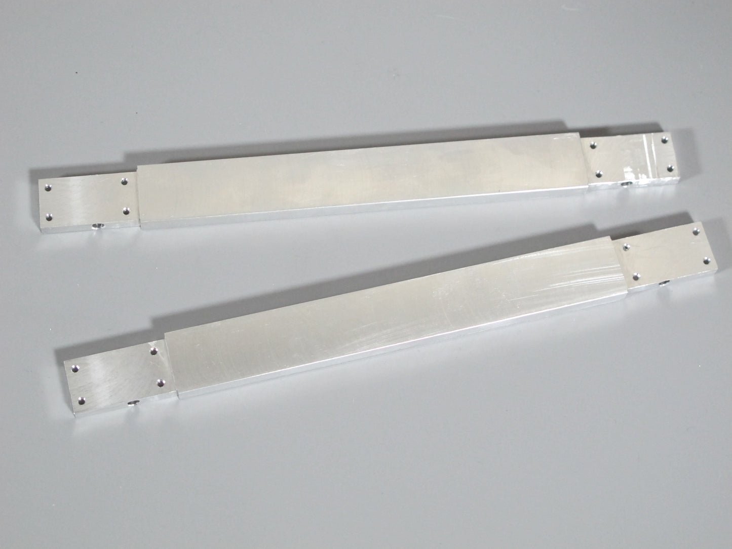 Pair Aluminum 6" Frame Chassis Extension Section for Tamiya R/C 1/14 King Hauler Grand Hauler Knight Hauler Cascadia Man Globeliner Aeromax Actros