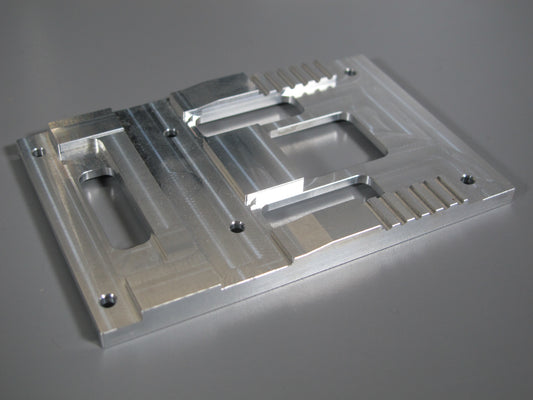 Aluminum 5th Fifth Wheel 3D Coupler Chassis Mount Plate for Tamiya R/C Toy 1/14 King Hauler Knight Hauler Grand Hauler Globeliner Volvo Scania Actrocs Cascadia