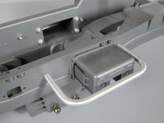 Pair Aluminum Side Step Nerf Bar Chassis Mount Battery Stopper for Tamiya 1/10 R/C Super ClodBuster Truck