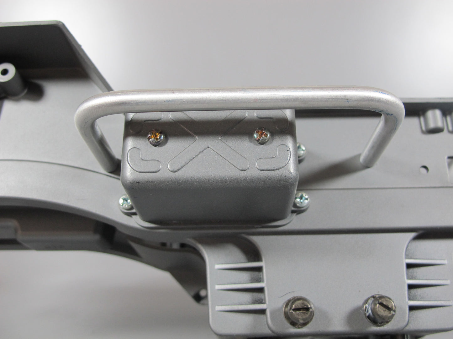 Pair Aluminum Side Step Nerf Bar Chassis Mount Battery Stopper for Tamiya 1/10 R/C Super ClodBuster Truck