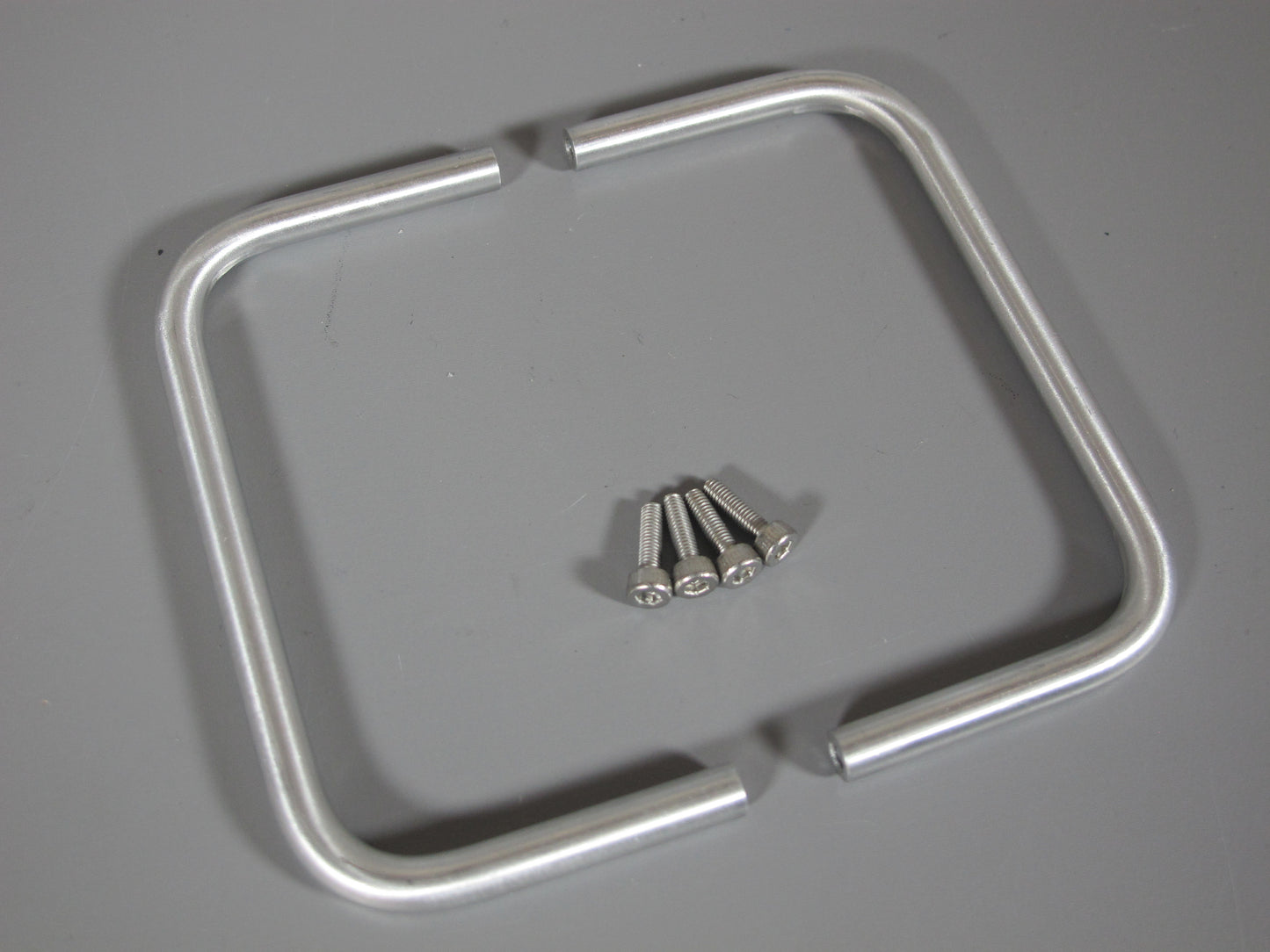 Pair Aluminum Side Step Nerf Bar Chassis Mount Battery Stopper for Tamiya 1/10 R/C Super ClodBuster Truck