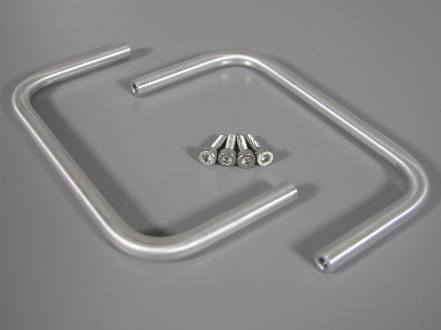 Pair Aluminum Side Step Nerf Bar Chassis Mount Battery Stopper for Tamiya 1/10 R/C Super ClodBuster Truck