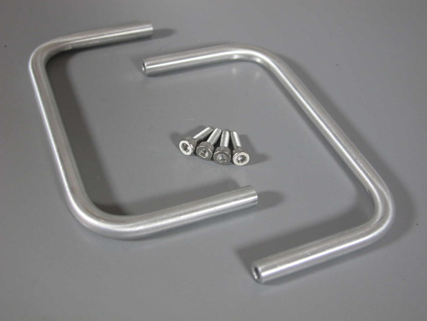 Pair Aluminum Side Step Nerf Bar Chassis Mount Battery Stopper for Tamiya 1/10 R/C Super ClodBuster Truck