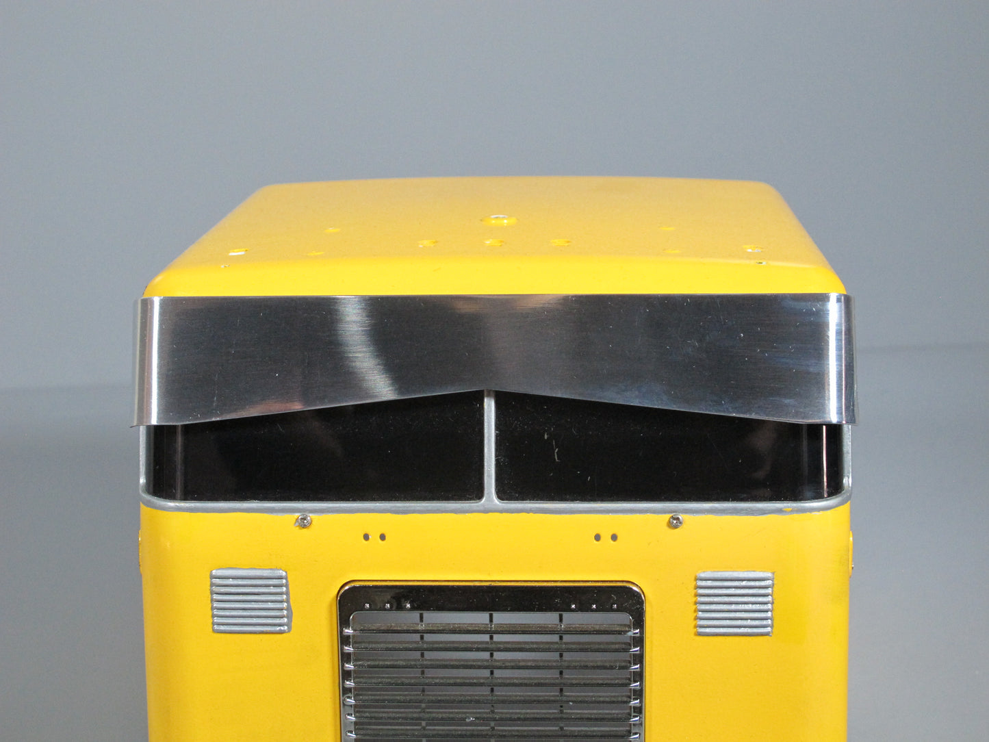 Aluminum Bowtie Style Sun Visor Block Mount Plate for Tamiya R/C 1/14 GlobeLiner Semi Truck