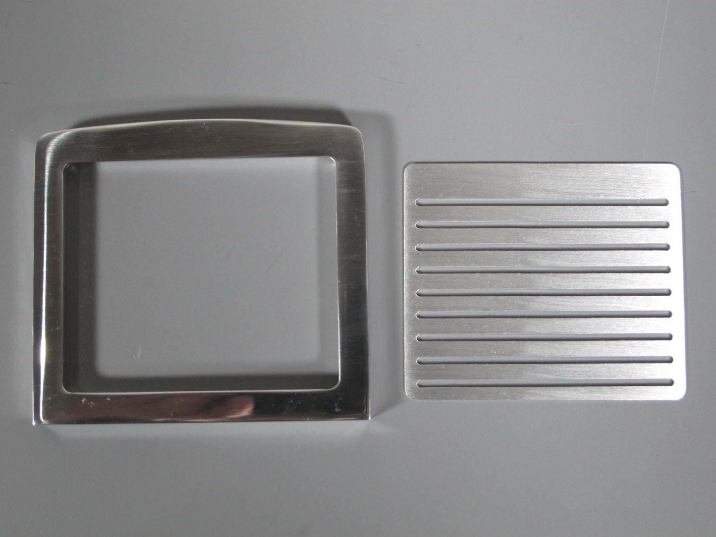 Aluminum Front Grill Billet Shield Plate Style for Tamiya 1/14 Semi King Hauler Grand Hauler Truck