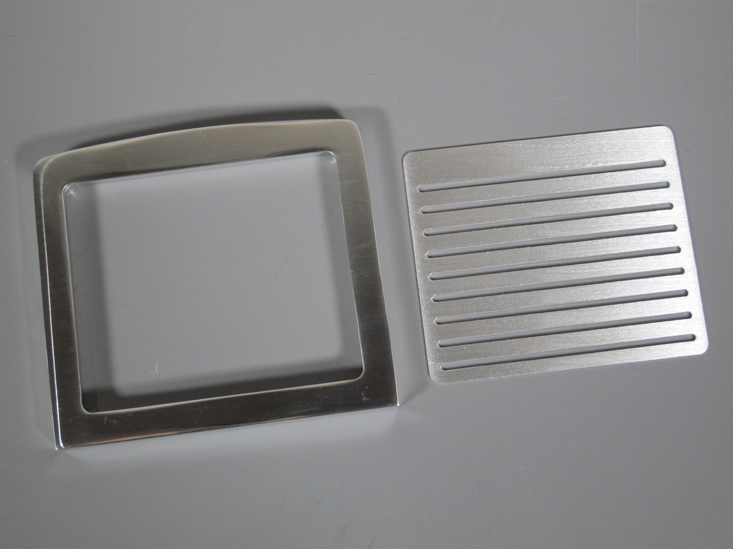 Aluminum Front Grill Billet Shield Plate Style for Tamiya 1/14 Semi King Hauler Grand Hauler Truck
