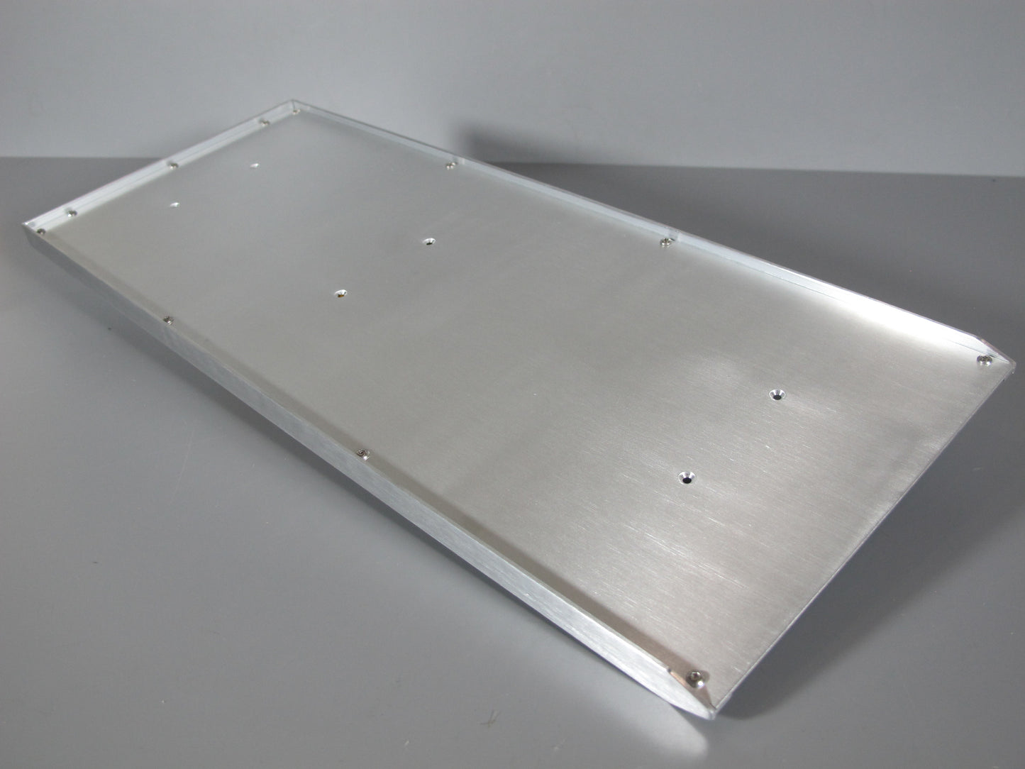 Aluminum 19 inch Flat Rear Bed Deck Section "ONLY" for custom Tamiya 1/14 R/C Toy King Hauler Grand Hauler Globeliner Semi Truck