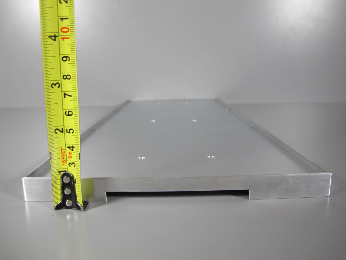 Aluminum 19 inch Flat Rear Bed Deck Section "ONLY" for custom Tamiya 1/14 R/C Toy King Hauler Grand Hauler Globeliner Semi Truck