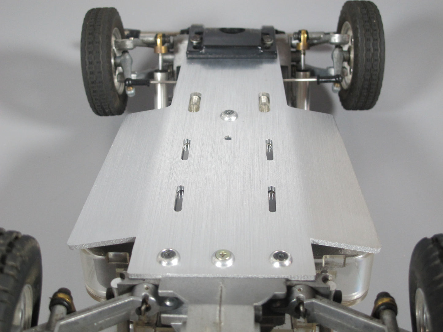 Aluminum Chassis Plate for Tamiya 1/10 RC Sand Scorcher Buggy Champ Fighting