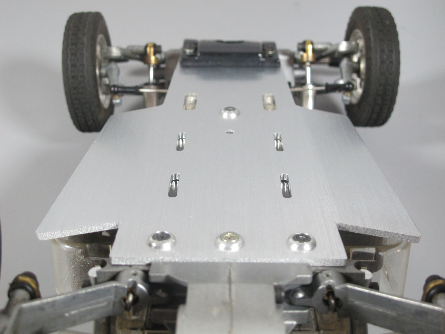 Aluminum Chassis Plate for Tamiya 1/10 RC Sand Scorcher Buggy Champ Fighting
