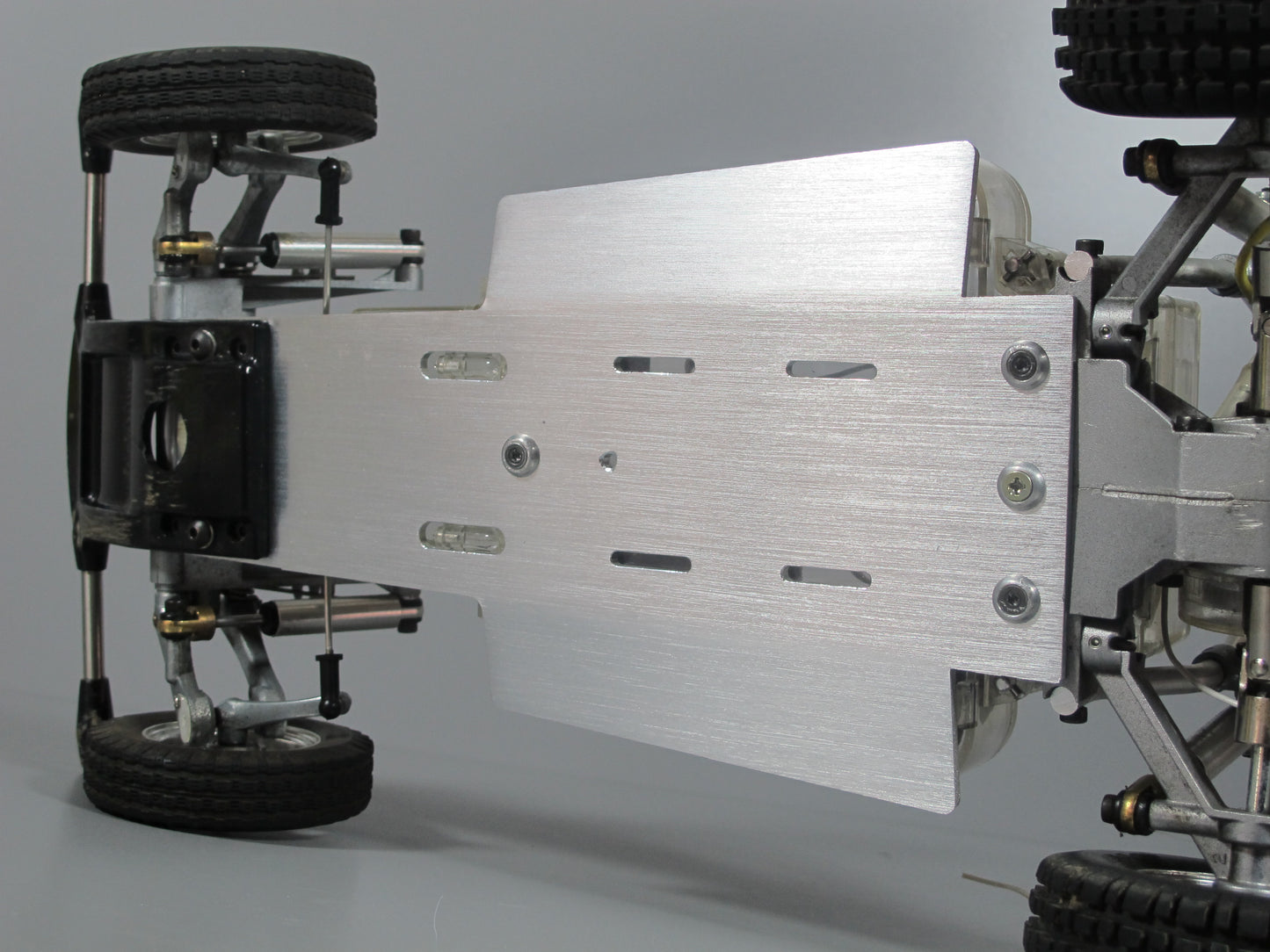 Aluminum Chassis Plate for Tamiya 1/10 RC Sand Scorcher Buggy Champ Fighting