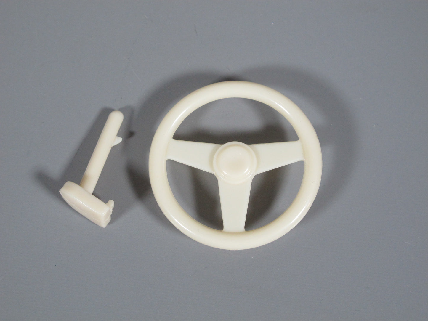 Plastic Interior Steering Wheel Tamiya RC 1/10 Toyota Hilux TrailFinder Bruiser