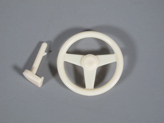 Plastic Interior Steering Wheel Tamiya RC 1/10 Toyota Hilux TrailFinder Bruiser