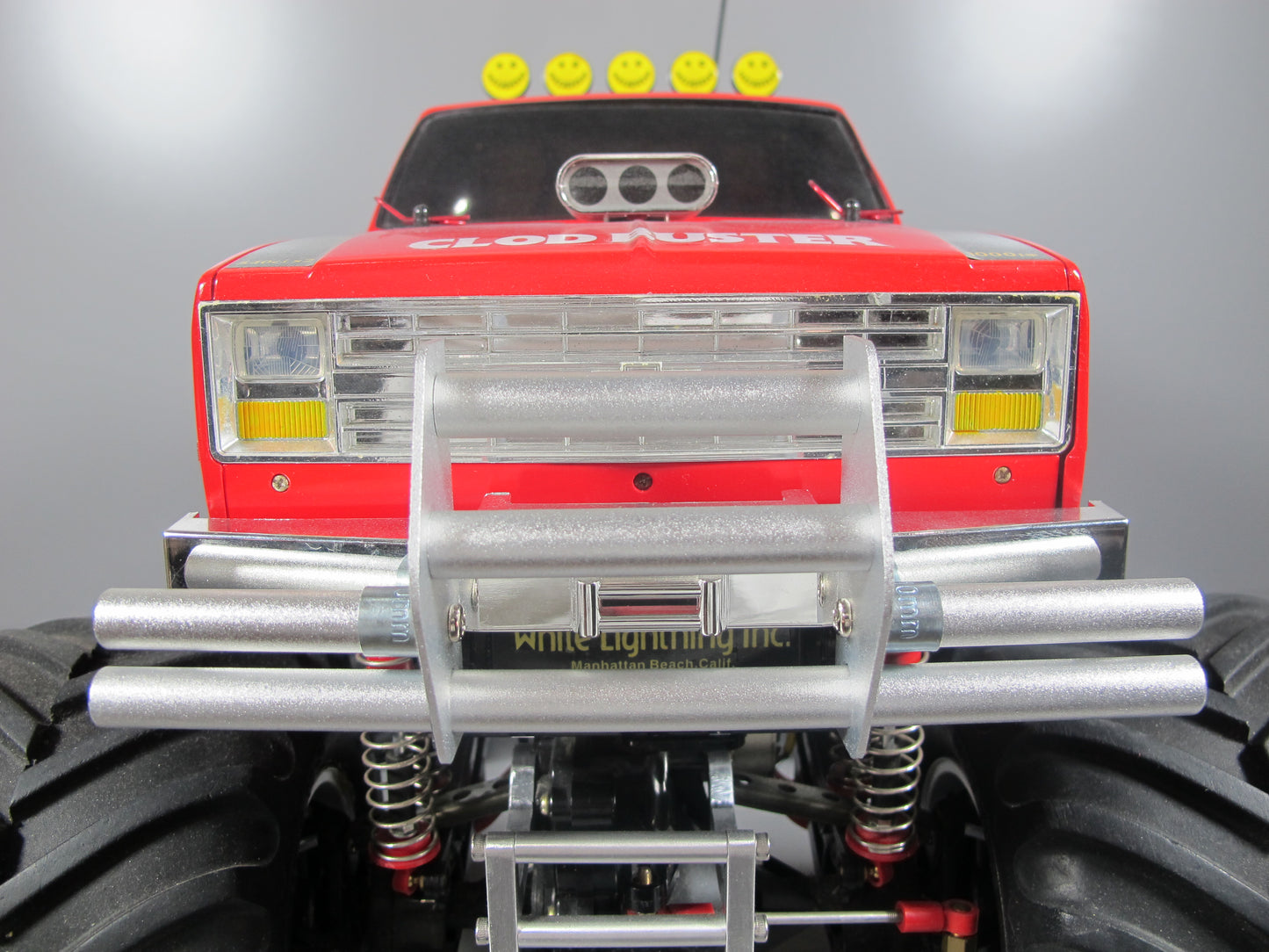 Aluminum Front Mount Animal Guard Bumper for Tamiya 1/10 R/C Super Clodbuster Truck