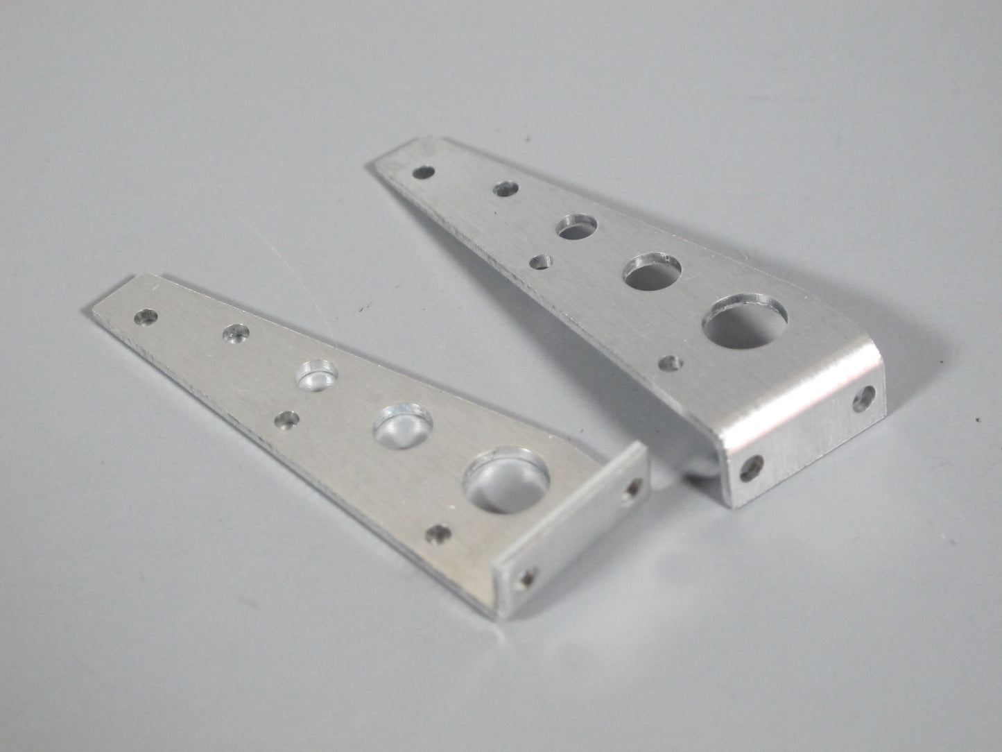 Pair Aluminum Rear Mud Flap Mount Style Hanger Holder Tamiya R/C Toy 1/14 Grand Hauler King Hauler Globeliner Aeromax Cascadia Semi Truck
