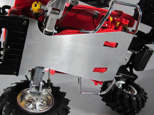 Aluminum Bottom Under Chassis Plate for Tamiya 1/10 Blackfoot Monster Beetle Brat Blaster Frog