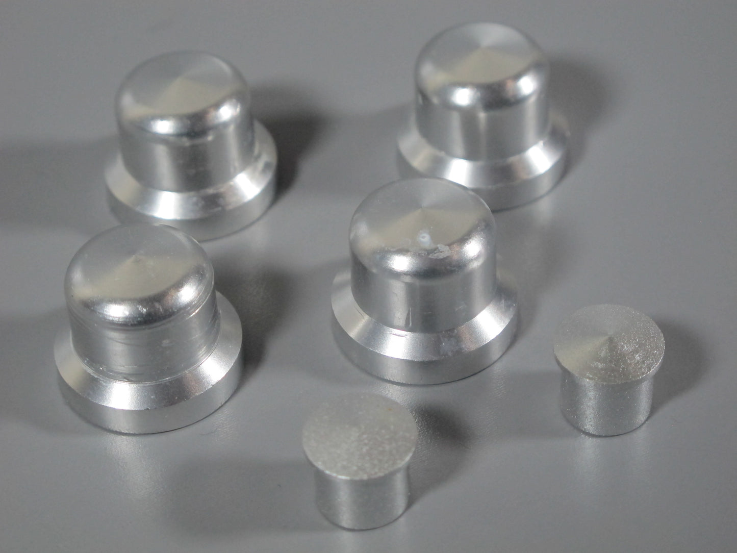Aluminum Front & Rear Wheel Hub Lock Nuts Set for Tamiya R/C 1/14 King Hauler Grand Hauler Knight Hauler Man Globeliner Scania Actros Volvo