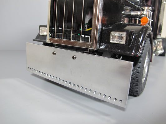 Aluminum Front Bumper Drill Style for Tamiya R/C 1/14 Semi GlobeLiner King Hauler Grand Hauler Knight Hauler