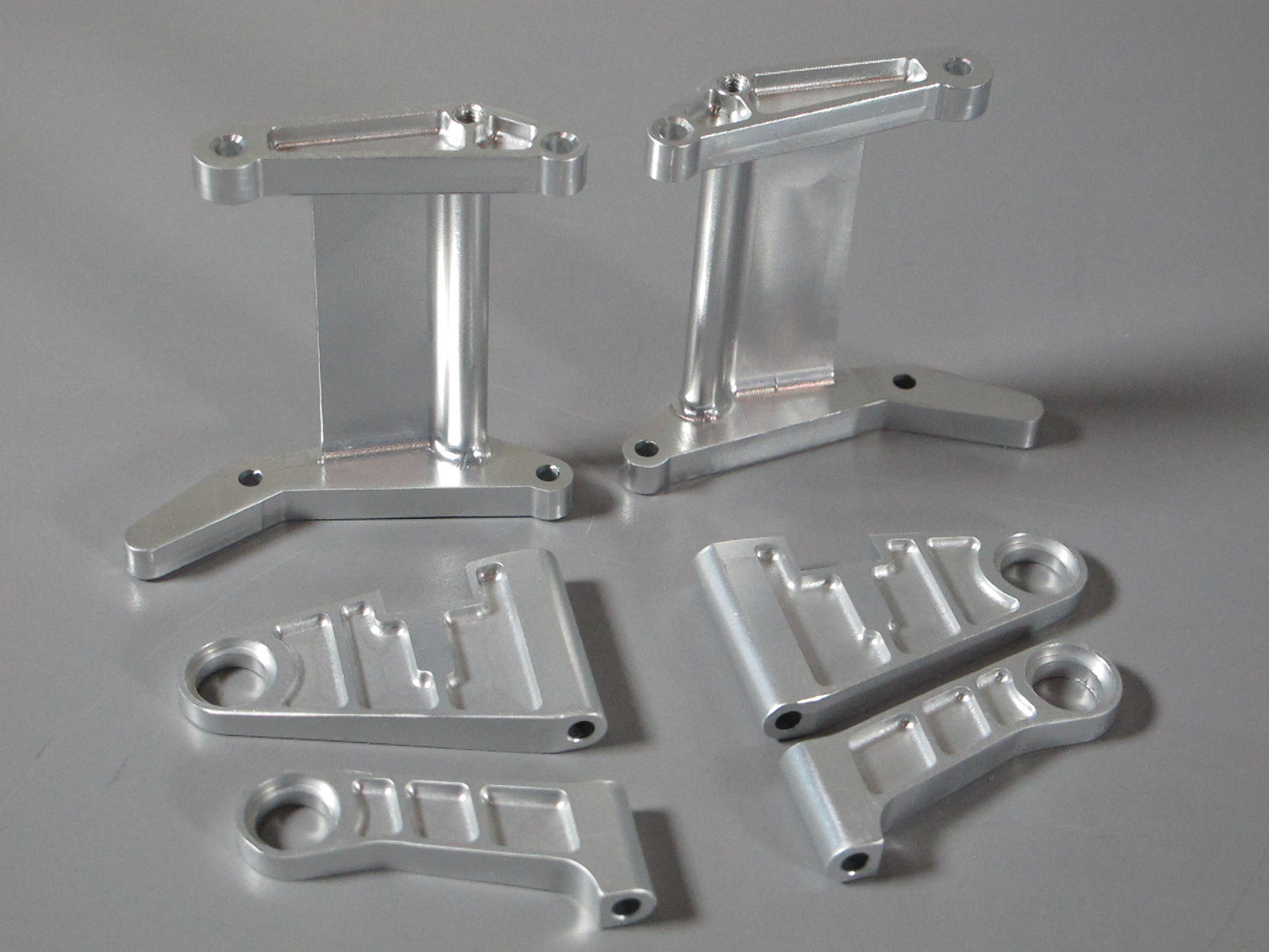 Aluminum Front upper Lower + Rear Lower Control Arm Set 6pcs for Tamiya 1/12 R/C Porsche 959 Toyota Celica Gr.B
