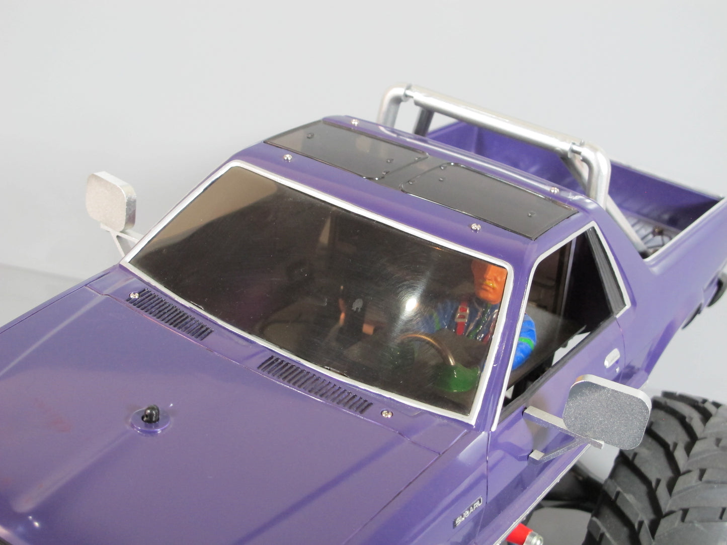 Pair Toy Aluminum Side Mirror Tamiya R/C 1/10 Clodbuster Hilux Blackfoot Brat Monster Beetle Ford Truck