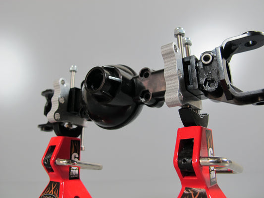 Relocate Axle Suspension Shock Mount Linkage Bracket for Tamiya 1/10 R/C Toyota Hilux Tundra Ford F350 Highlift Truck