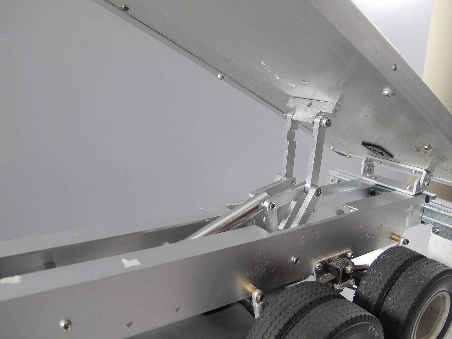Lifting Mech Mechanism Dump Truck Trailer Bed Tipper Lift for Tamiya R/C Toy 1/14 King Hauler Grand Hauler Knight Hauler Globeliner Aeromax Cascadia Scania Actros Trailer