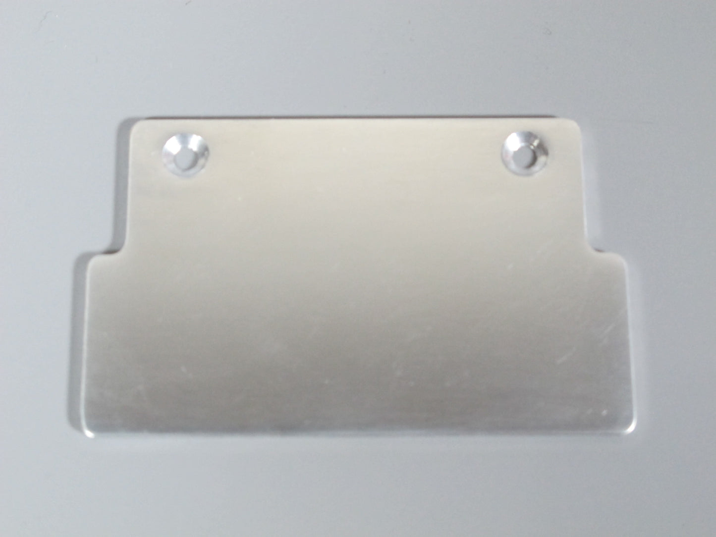 Aluminum License Plate Bracket Mount Plate for Tamiya R/C 1/14 King Hauler Knight Grand Hauler Globeliner Trailer