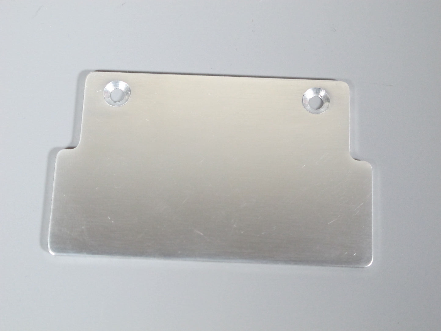 Aluminum License Plate Bracket Mount Plate for Tamiya R/C 1/14 King Hauler Knight Grand Hauler Globeliner Trailer