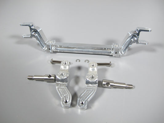 Front 0.75cm Lower Axle Upright Knuckle Steering Arm for Tamiya 1/14 R/C King Hauler Grand Hauler Knight Hauler Globeliner Cascadia Scania Actros