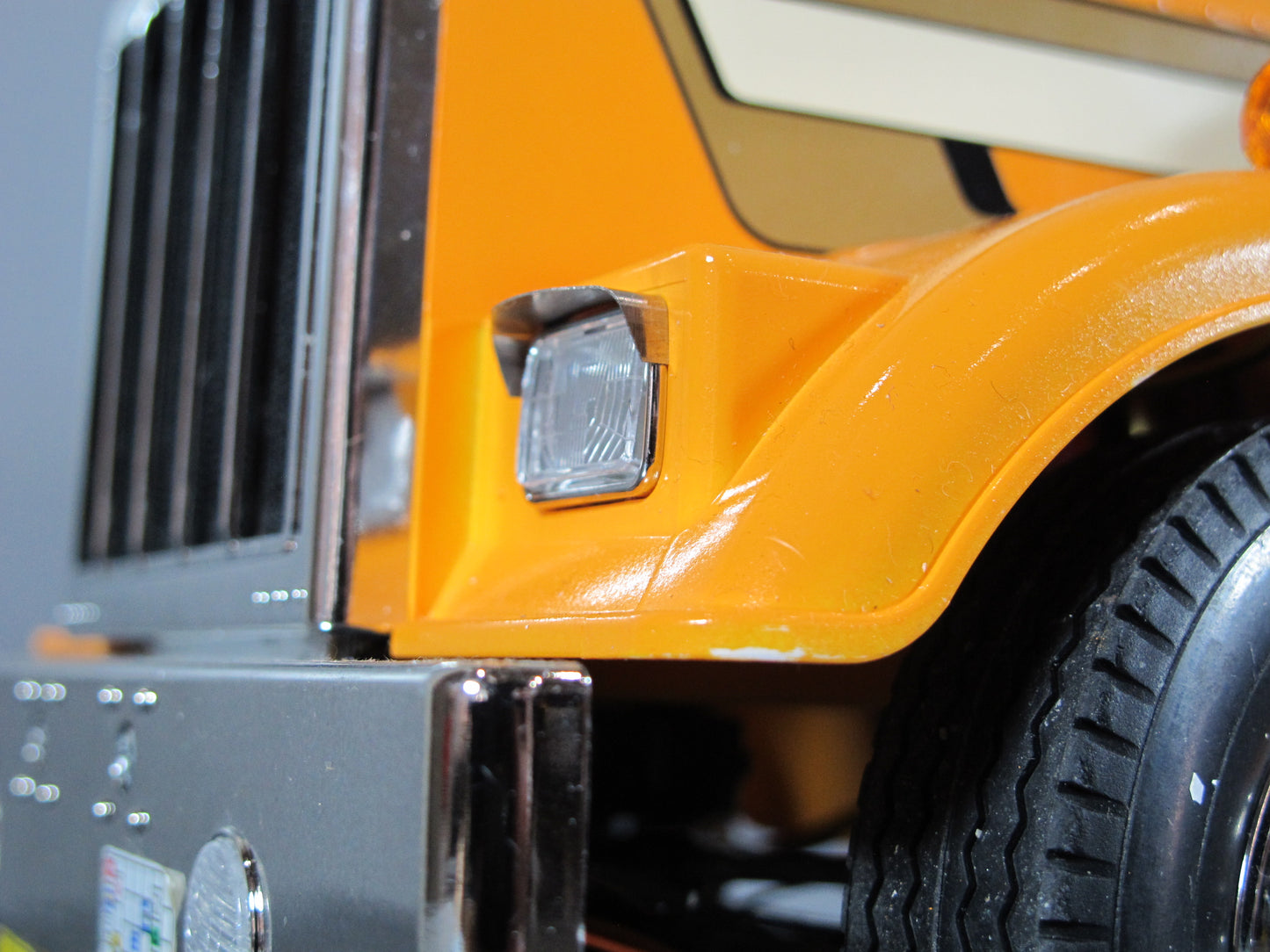 Headlight Top Bezel Housing Lip for Tamiya R/C TOY 1/14 King Hauler Globeliner Semi Truck