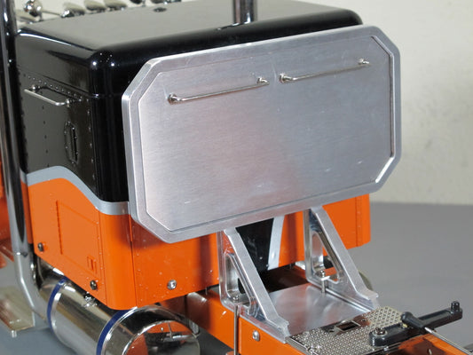 Aluminum "Toy" Rear Back Headache Rack Chassis Mount for Tamiya R/C 1/14 King Hauler Grand Hauler Knight Hauler Man Globeliner Aeromax Cascadia Actros Scania