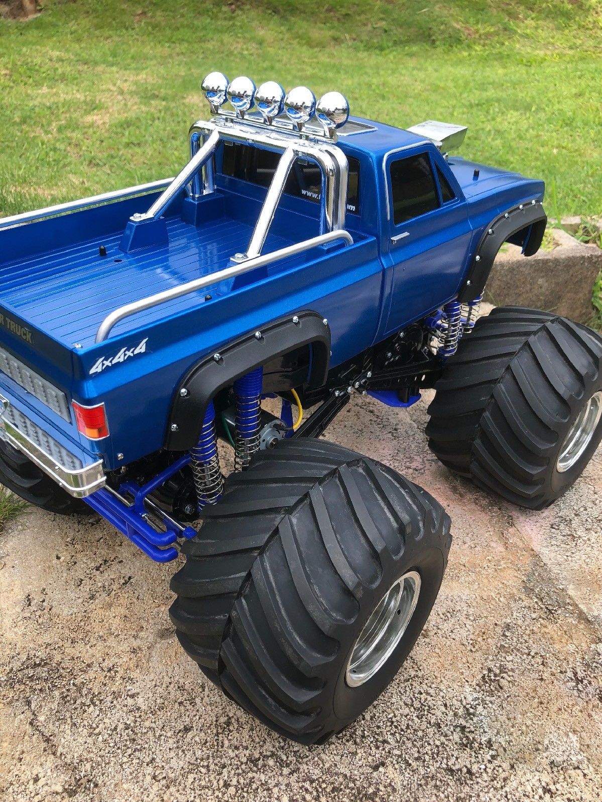 Black Rubber Side Fender Flares Guard Protector Add On for Tamiya 1/10 R/C Toy Super Clodbuster Truck